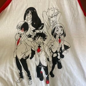 My Hero Academia tank top 🧚 Anime design on front and back!